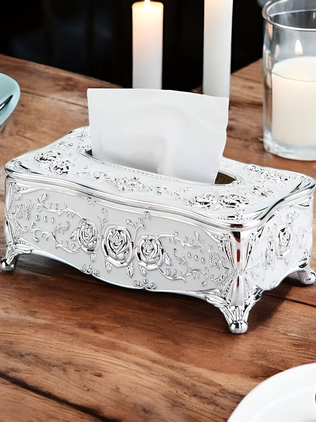 

Extreme Karigari Tissue Holder, White