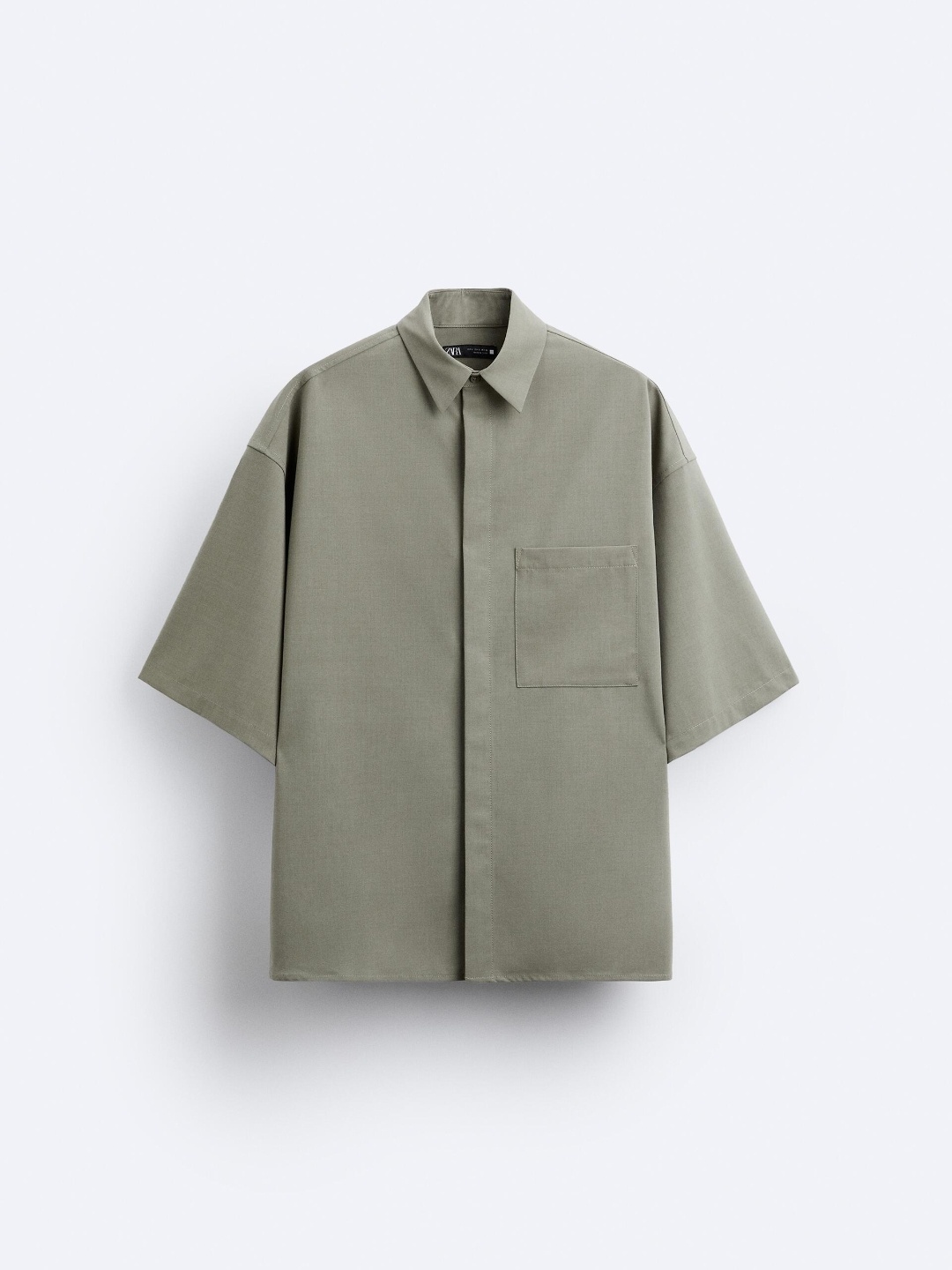 

ZARA Men Khaki Shirts