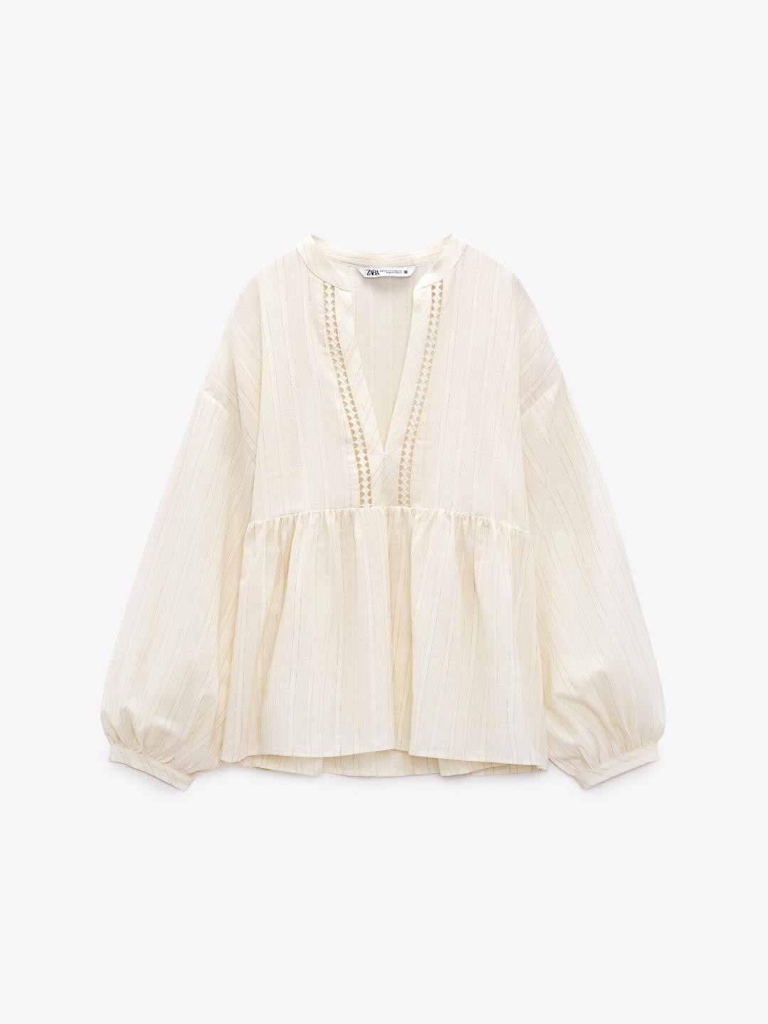 

ZARA Women Tops, Beige