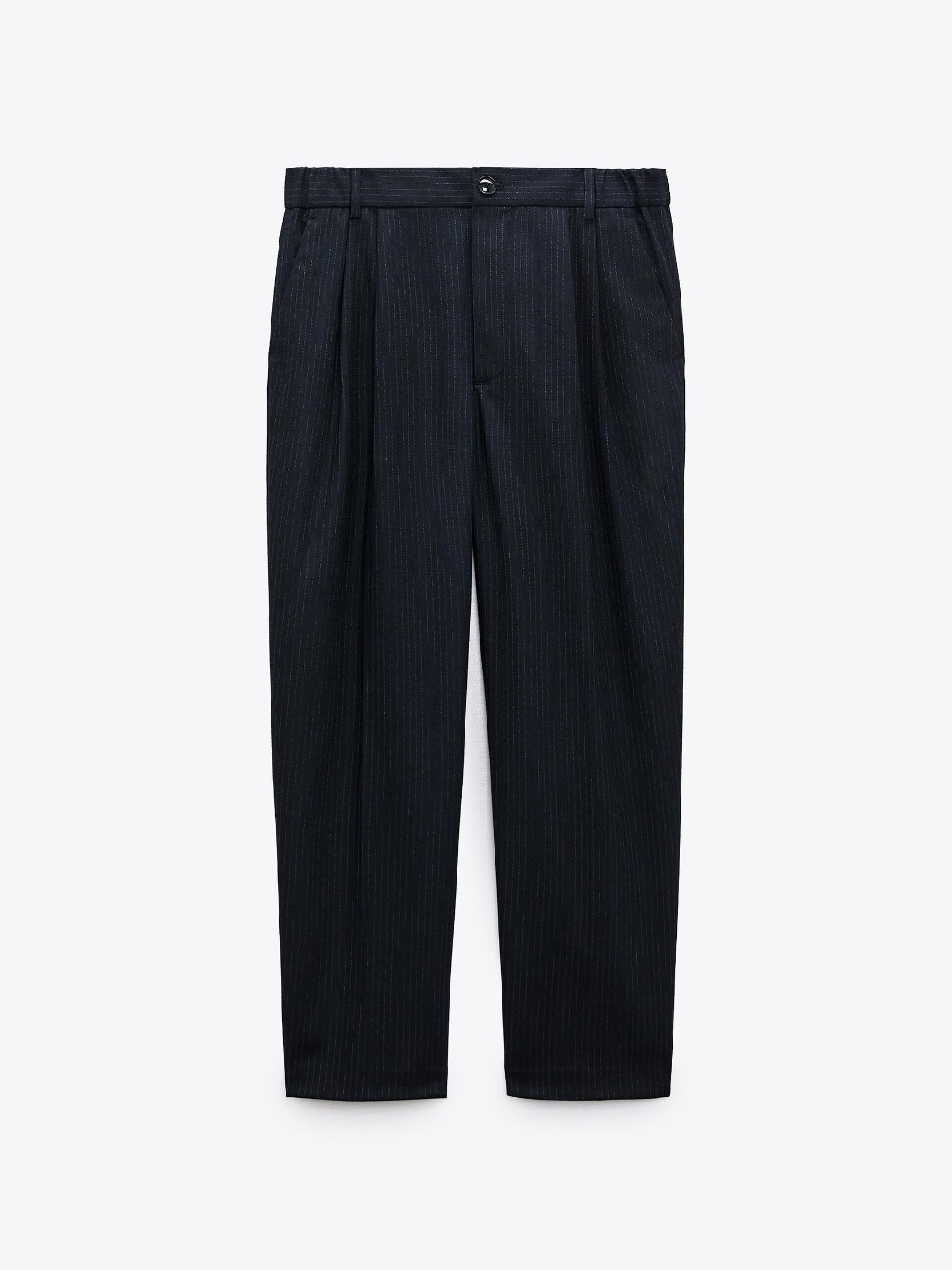 

ZARA Women Navy Blue Trouser