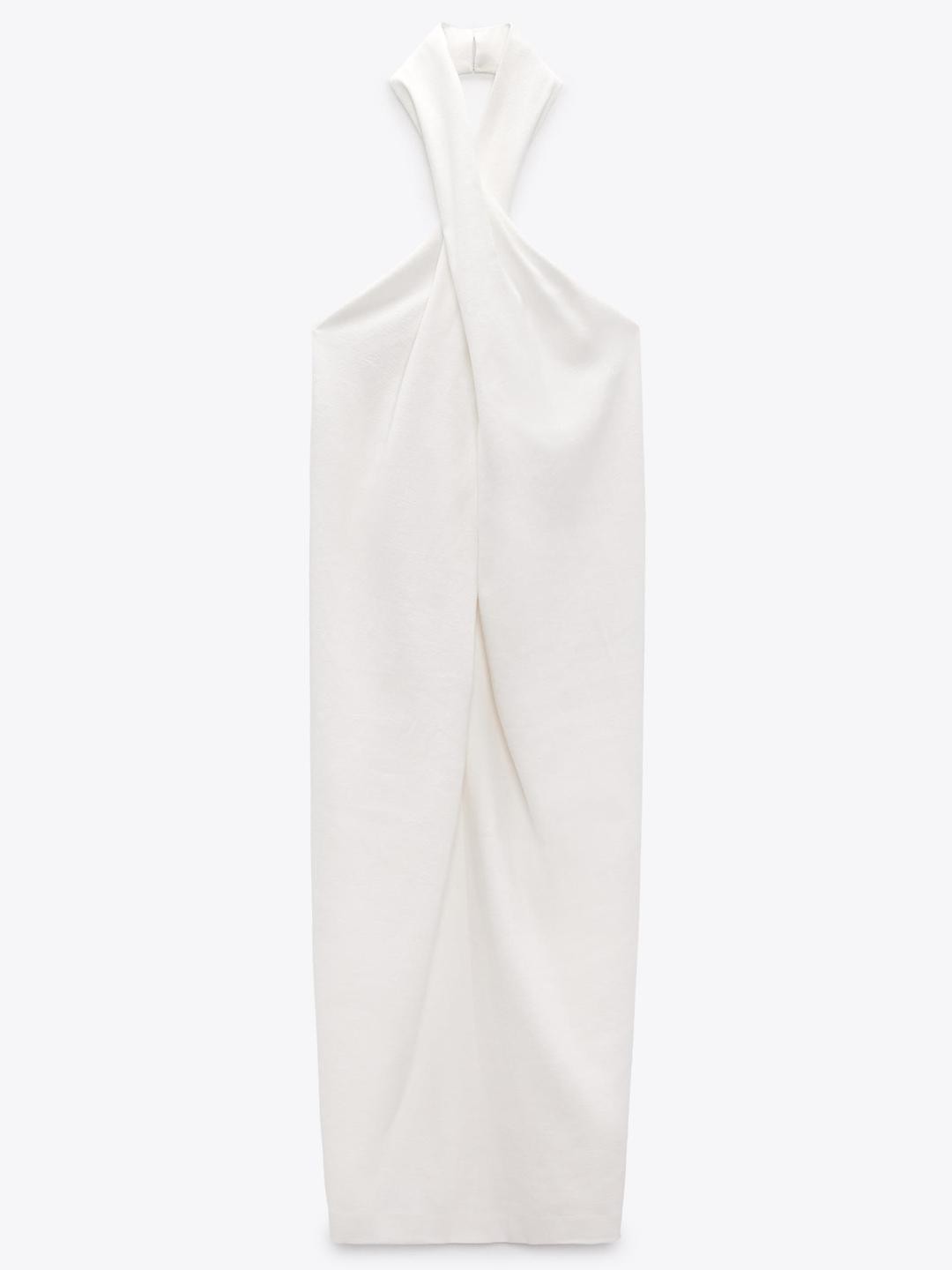 

ZARA Women Grey Dress