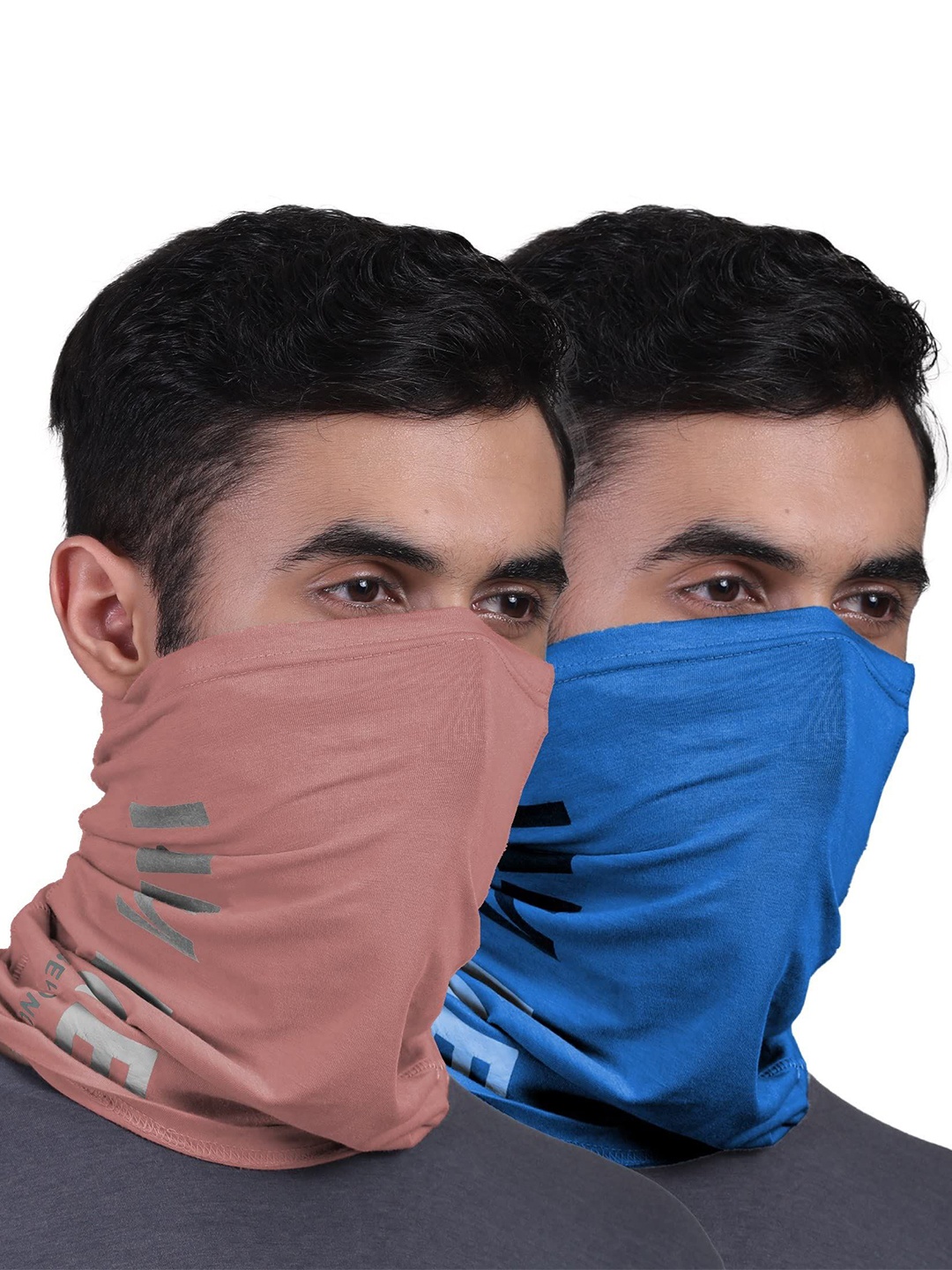 

FREECULTR Unisex Pack of 2 Bandana Headband, Blue