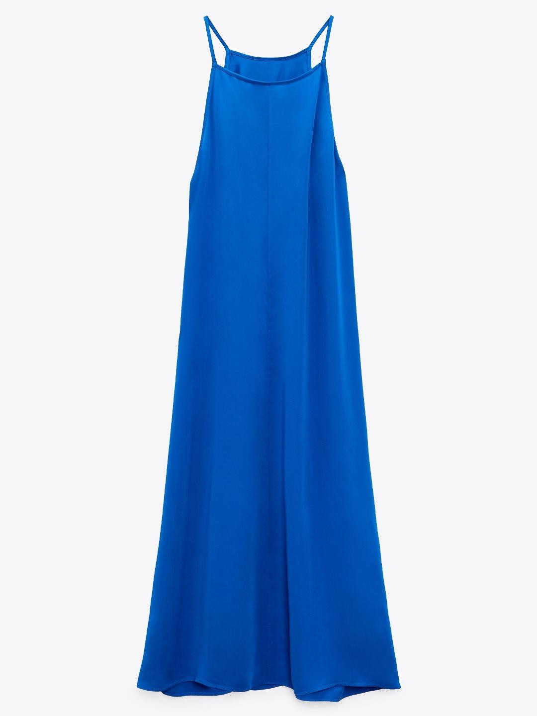

ZARA Women Blue Dress
