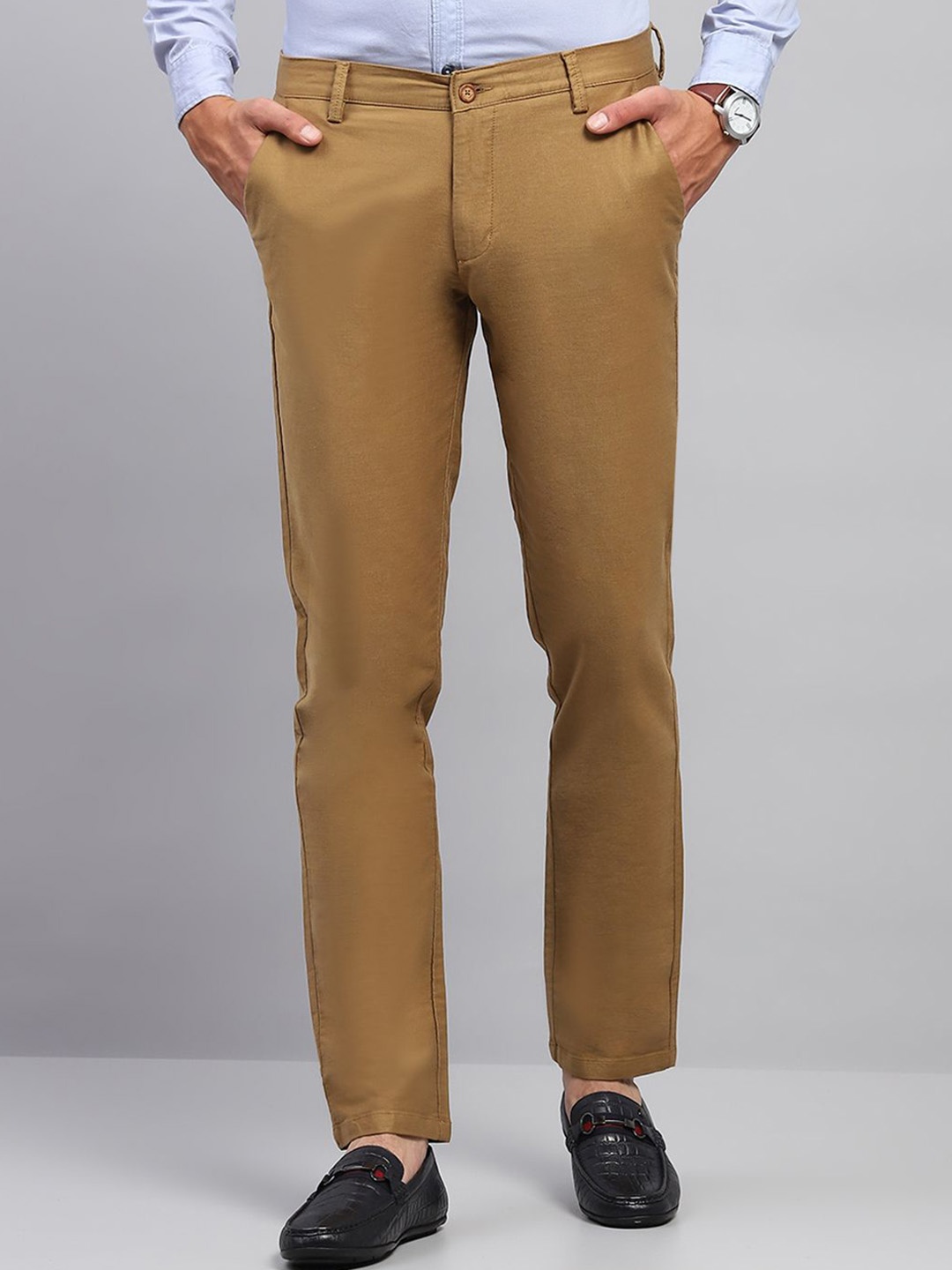 

Monte Carlo Men Trousers, Khaki