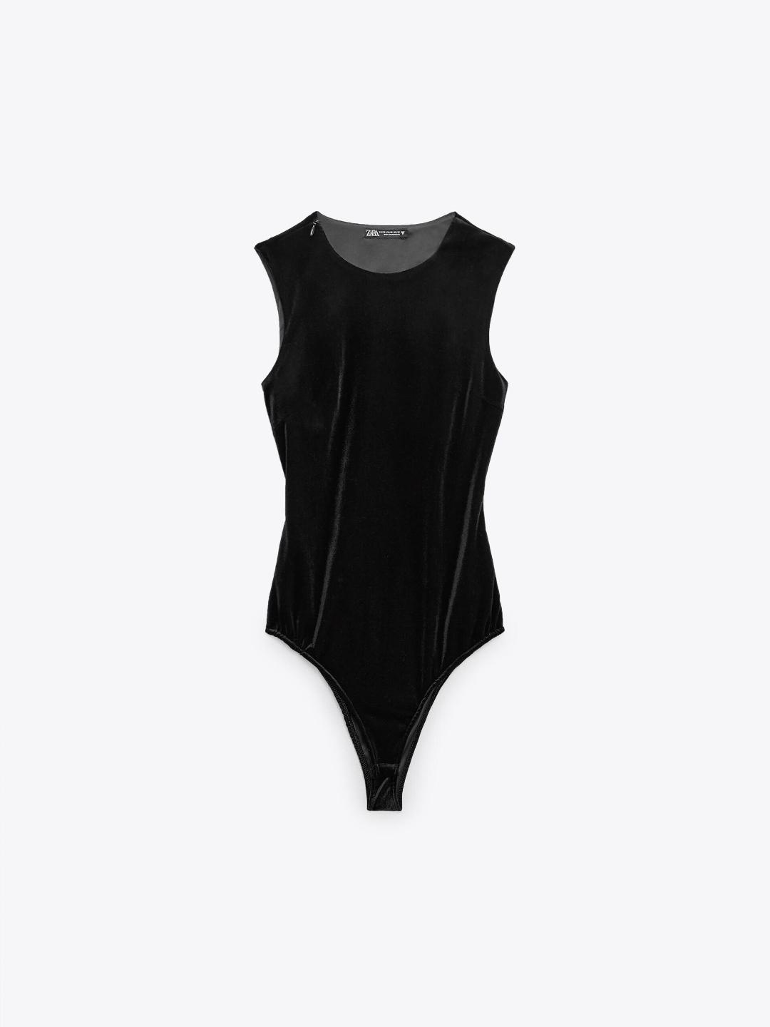 

ZARA Women Bodysuit, Black