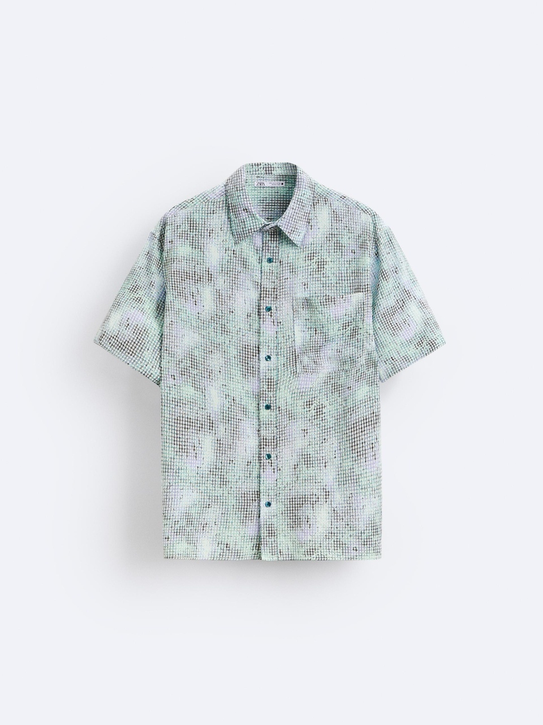 

ZARA Men Green Shirts