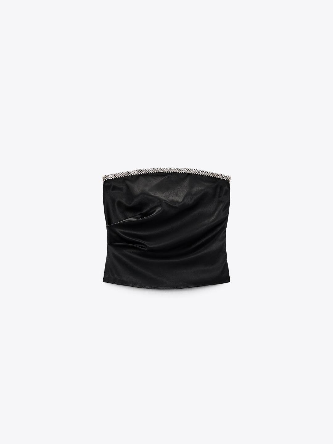 

ZARA Women Black Tops