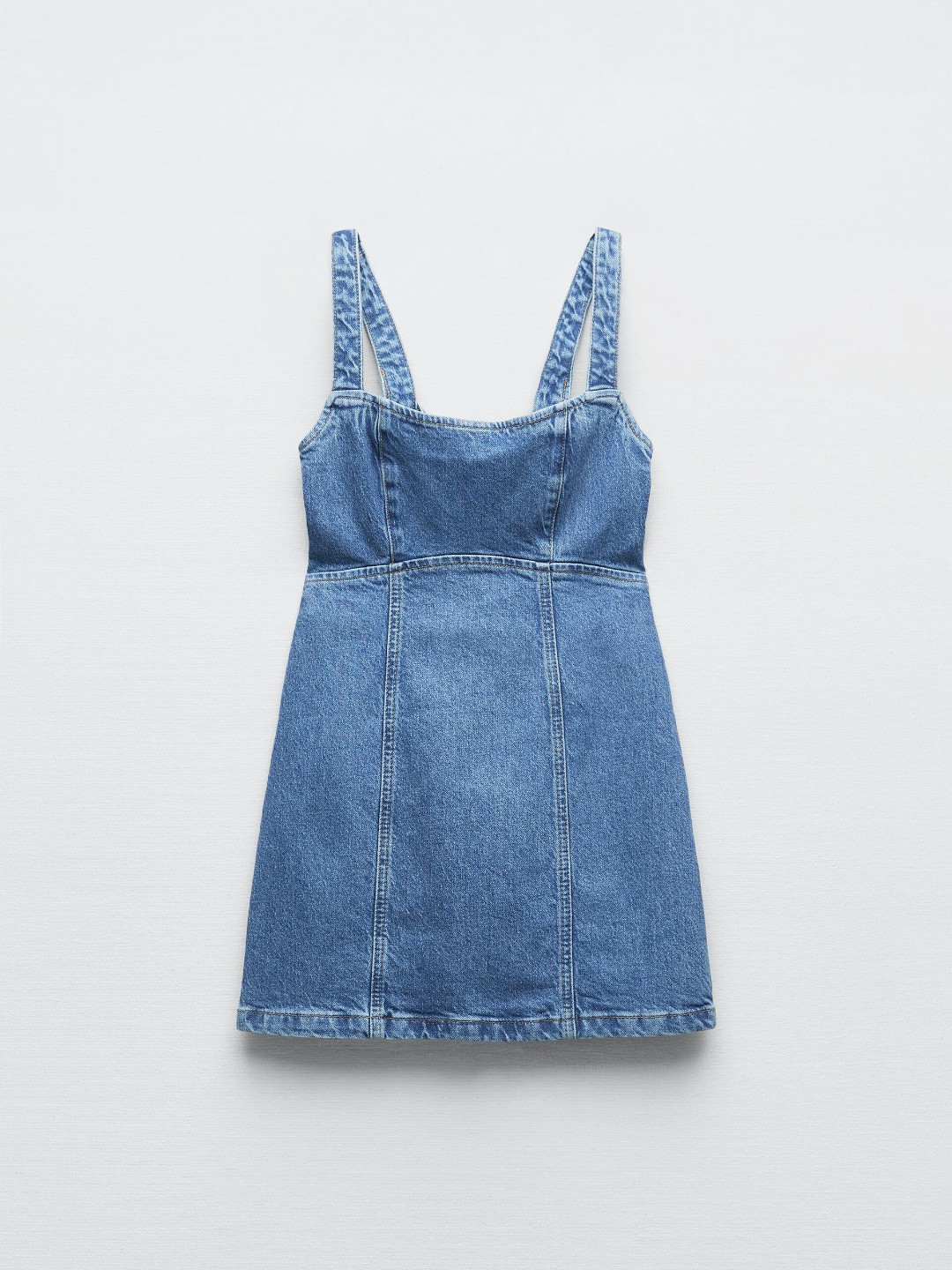 

ZARA Women Blue Dress