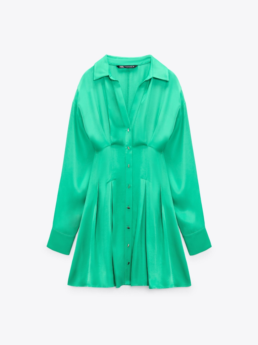 

ZARA Women Green Dress