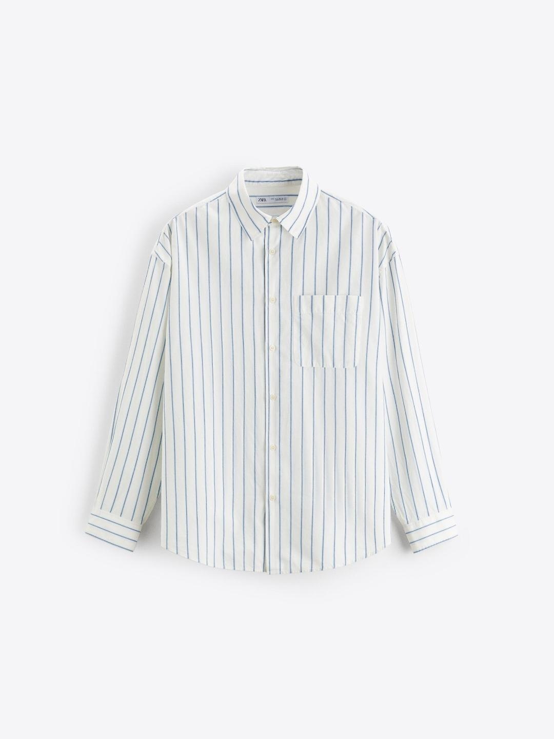 

ZARA Men White Shirts