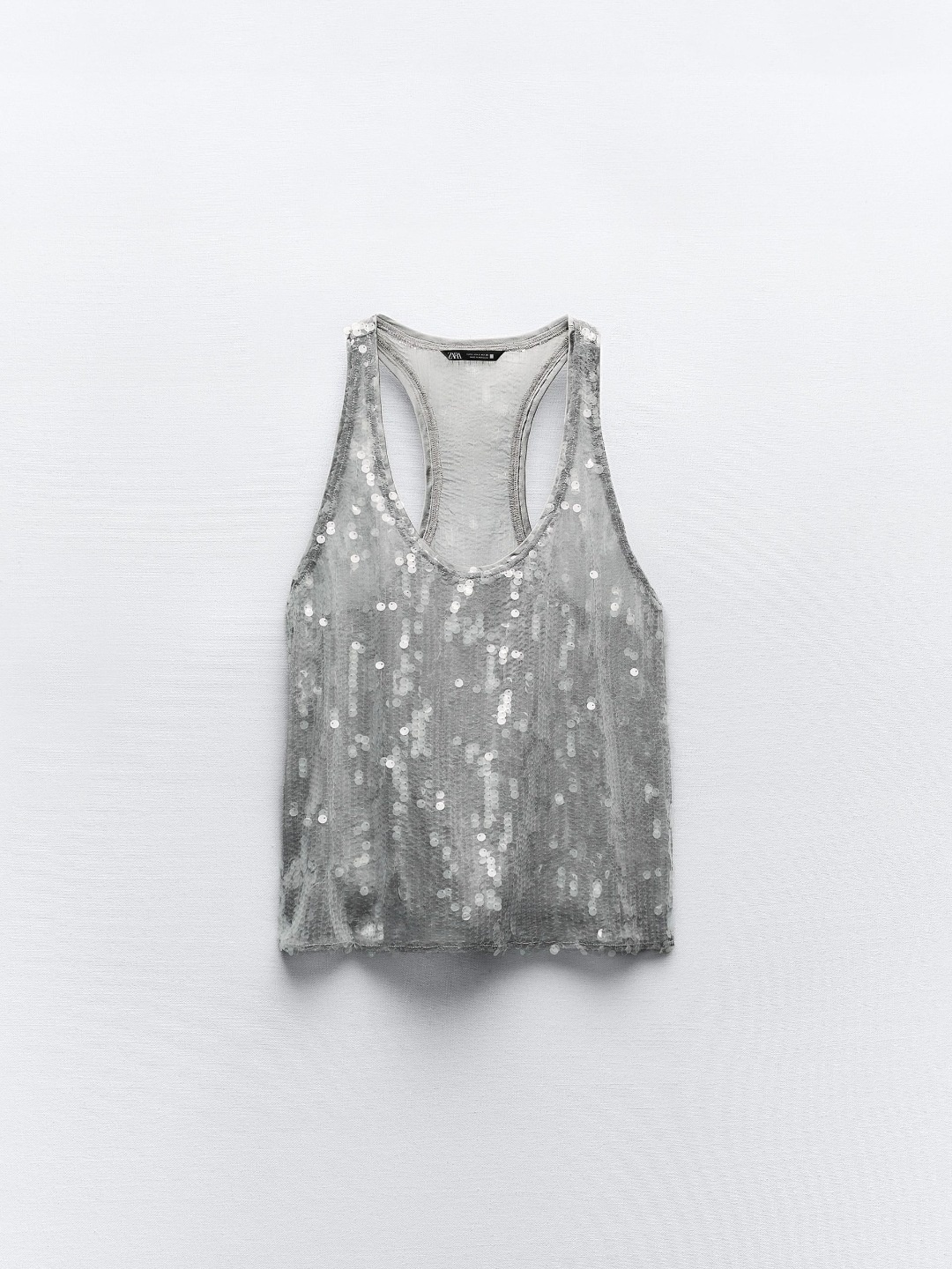 

ZARA Women Silver Tops