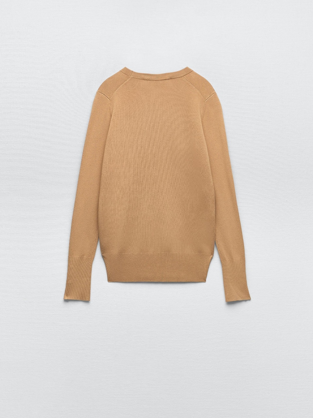 

ZARA Women Cream Sweaters