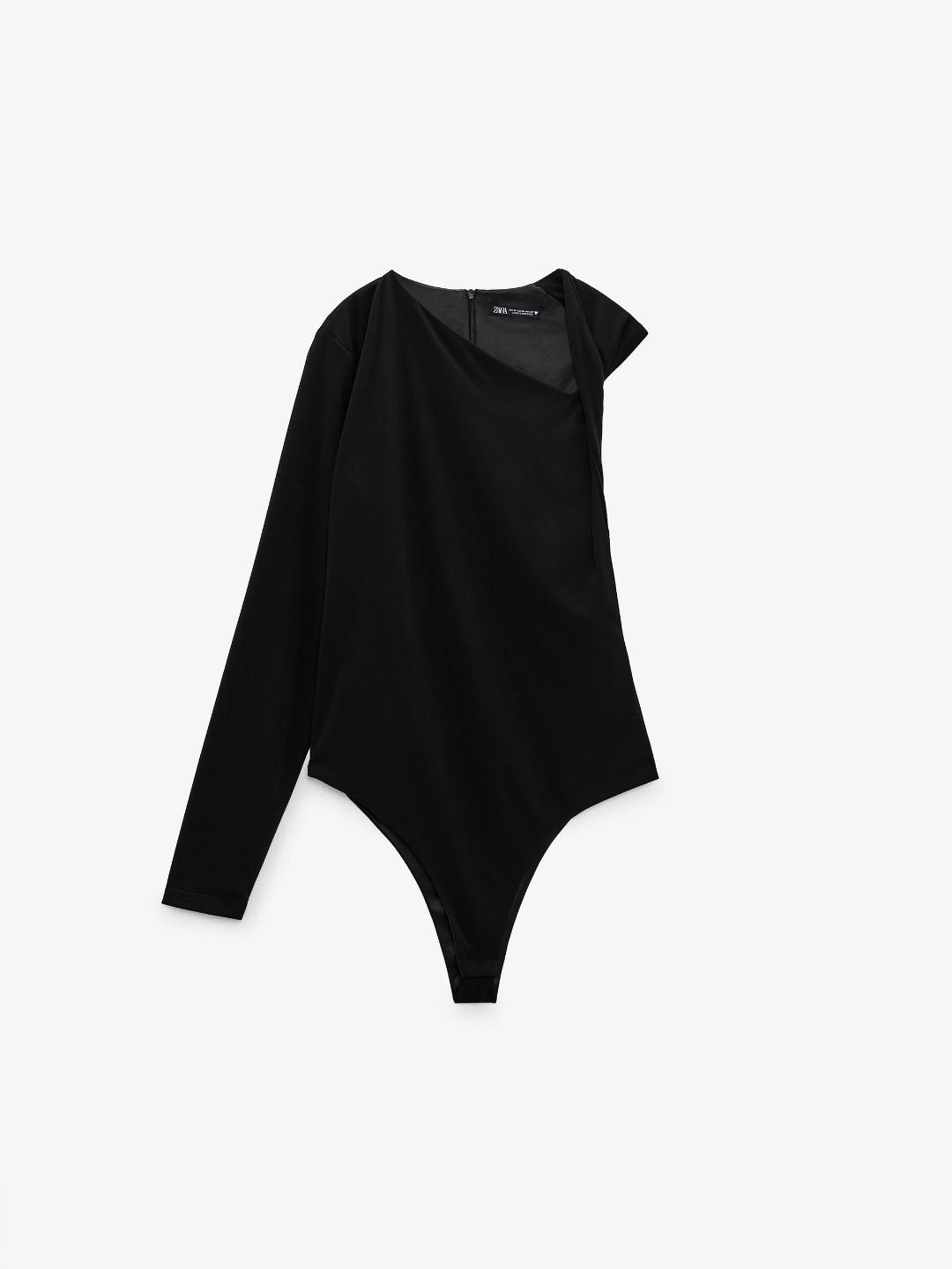 

ZARA Women Bodysuit, Black