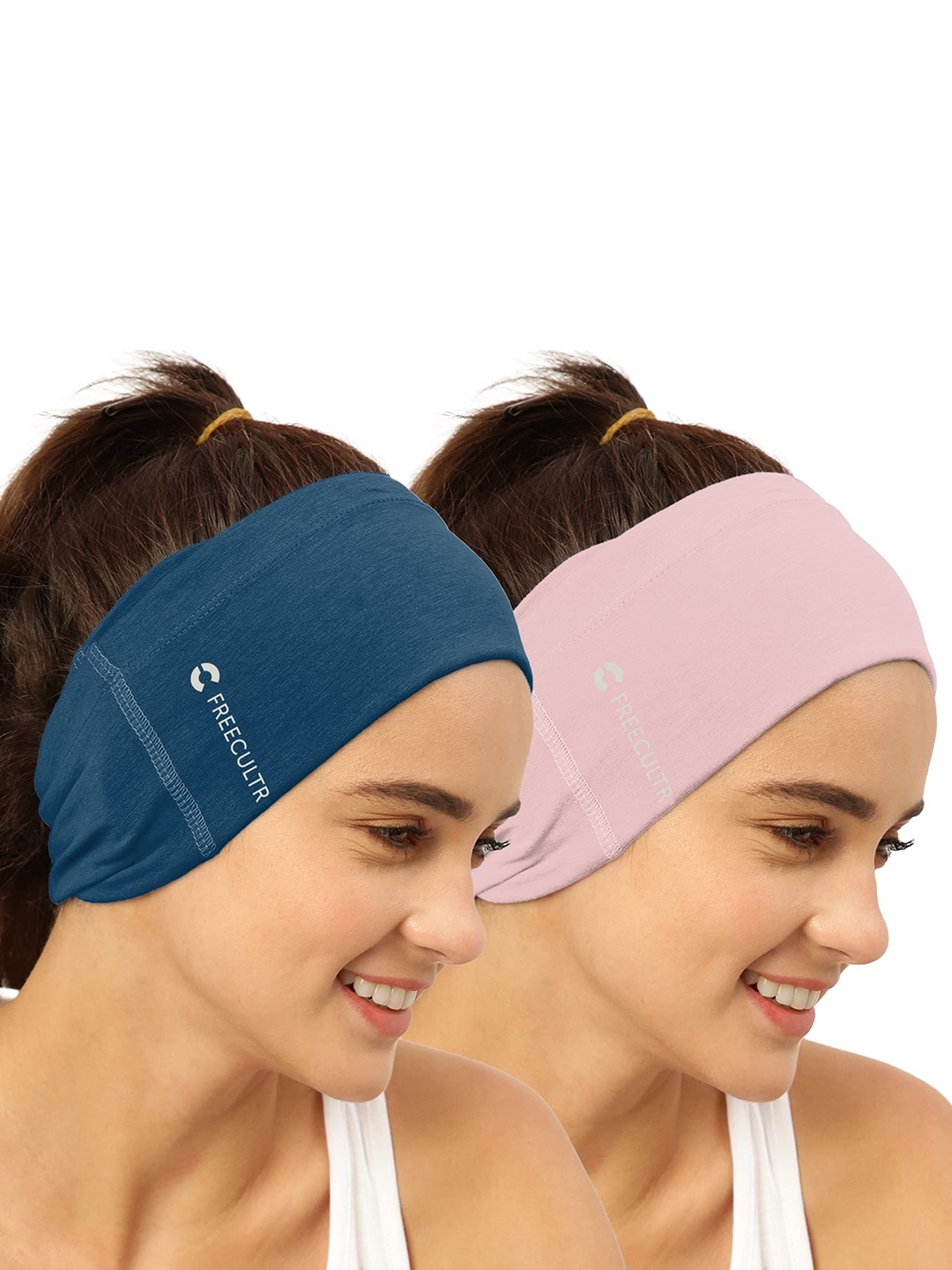 

FREECULTR Unisex Bandana Headband, Peach