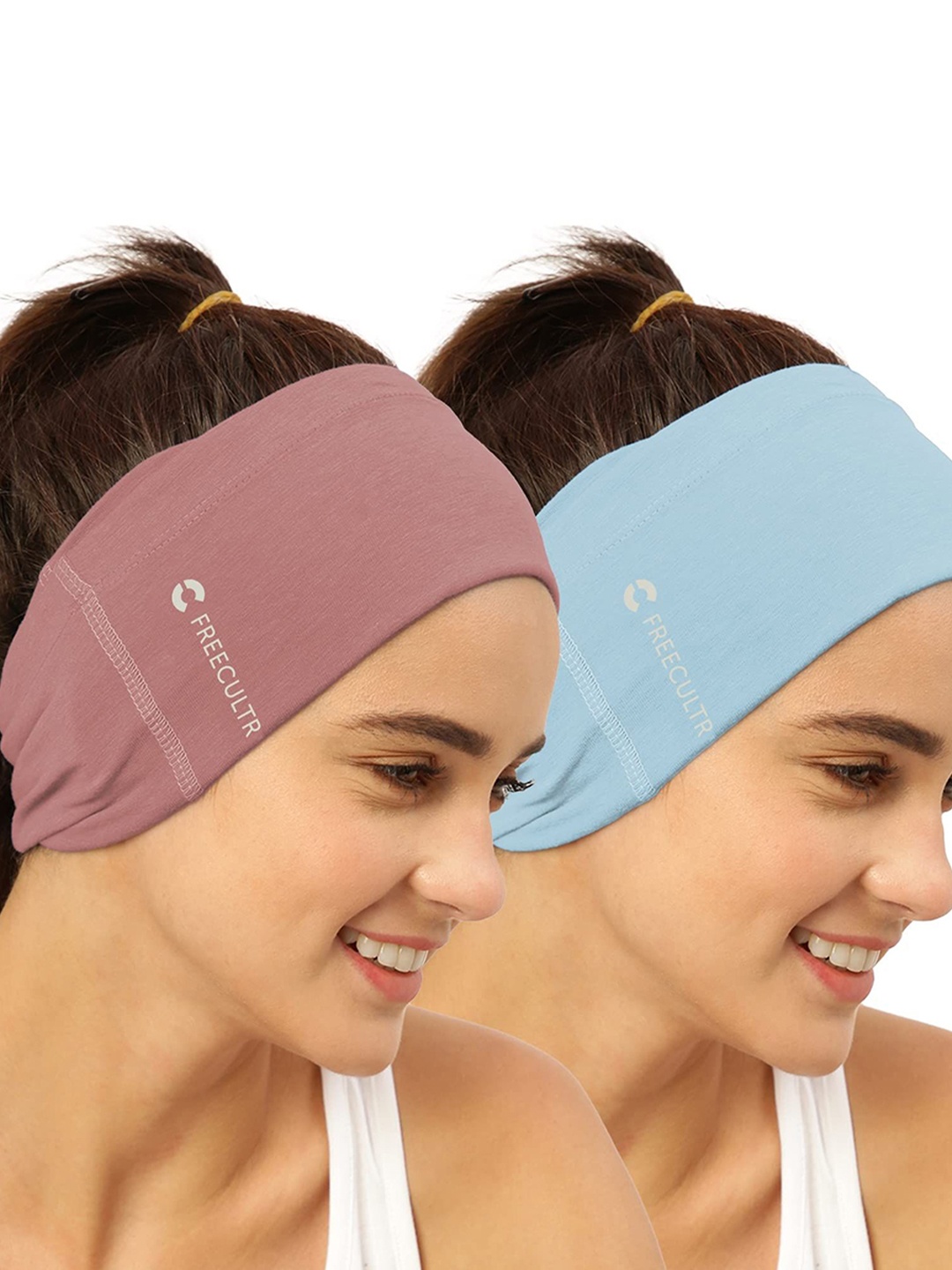 

FREECULTR Unisex Bandana Headband, Blue
