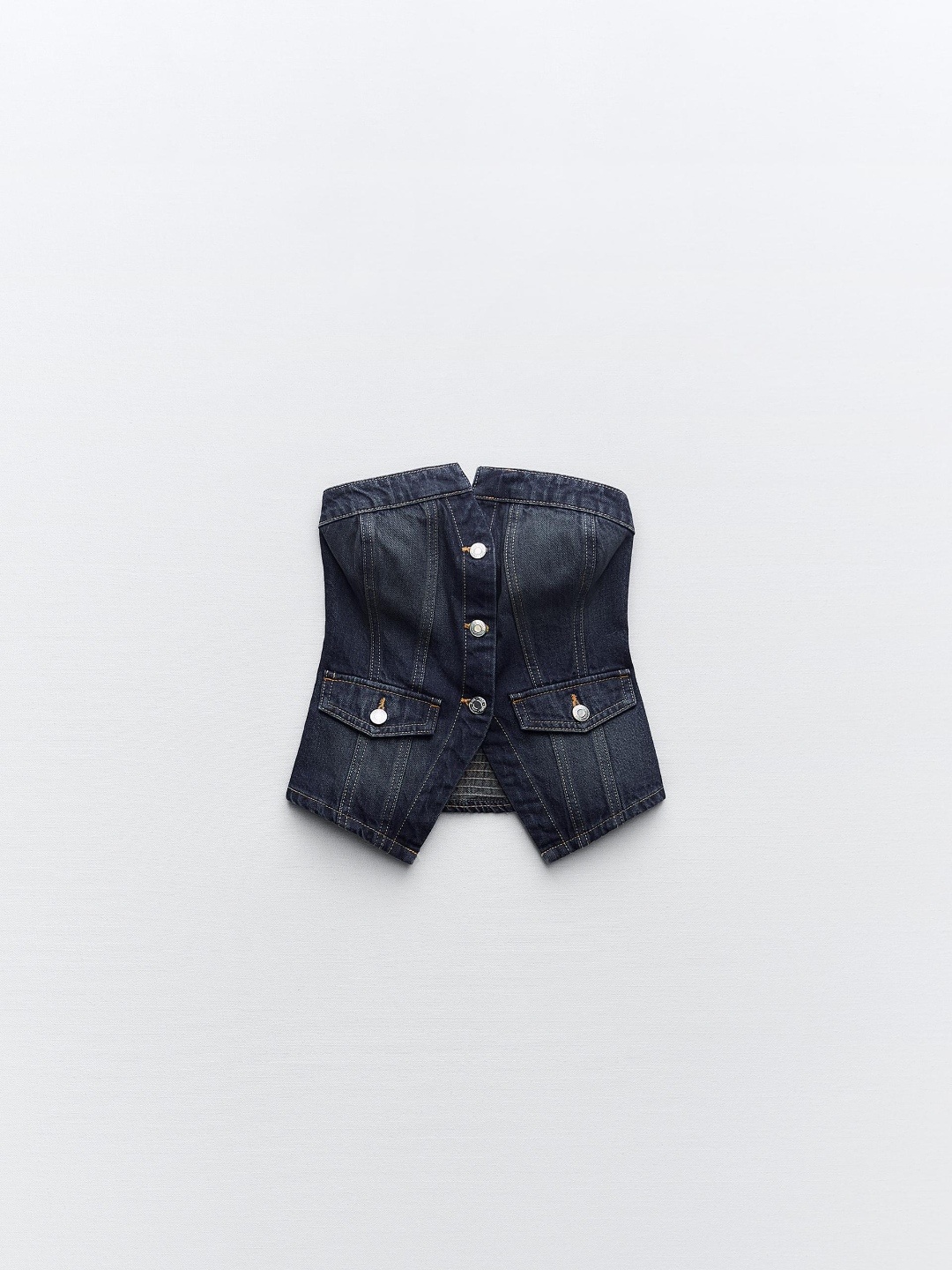 

ZARA Women Navy Blue Tops