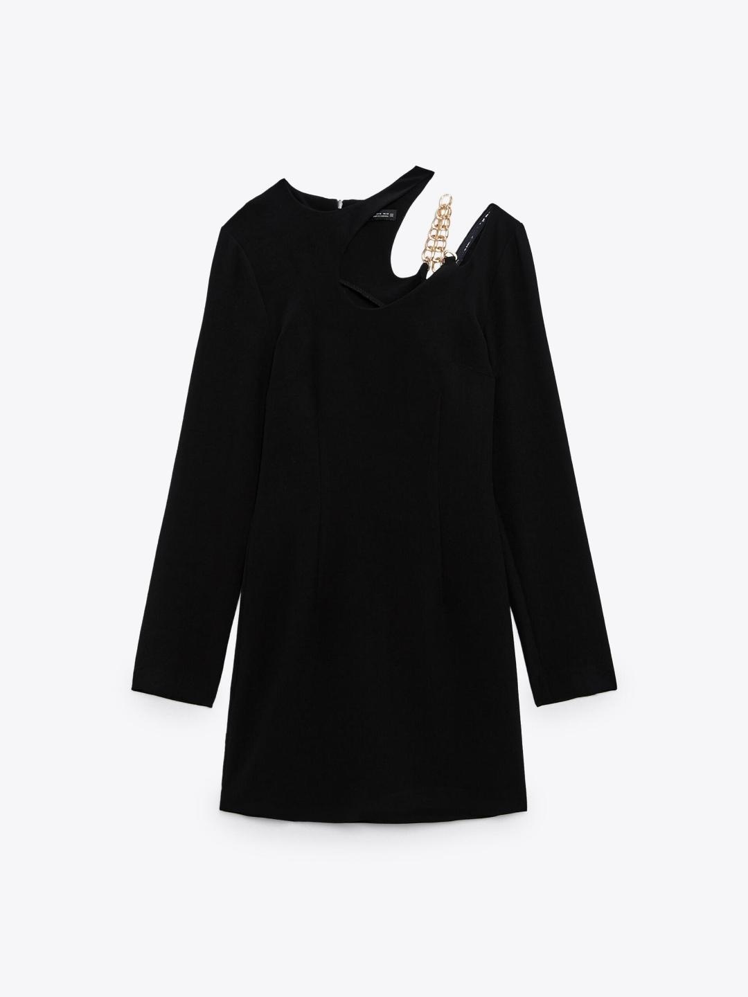 

ZARA Women Black Dress