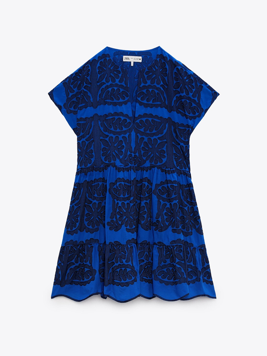 

ZARA Women Blue Dress