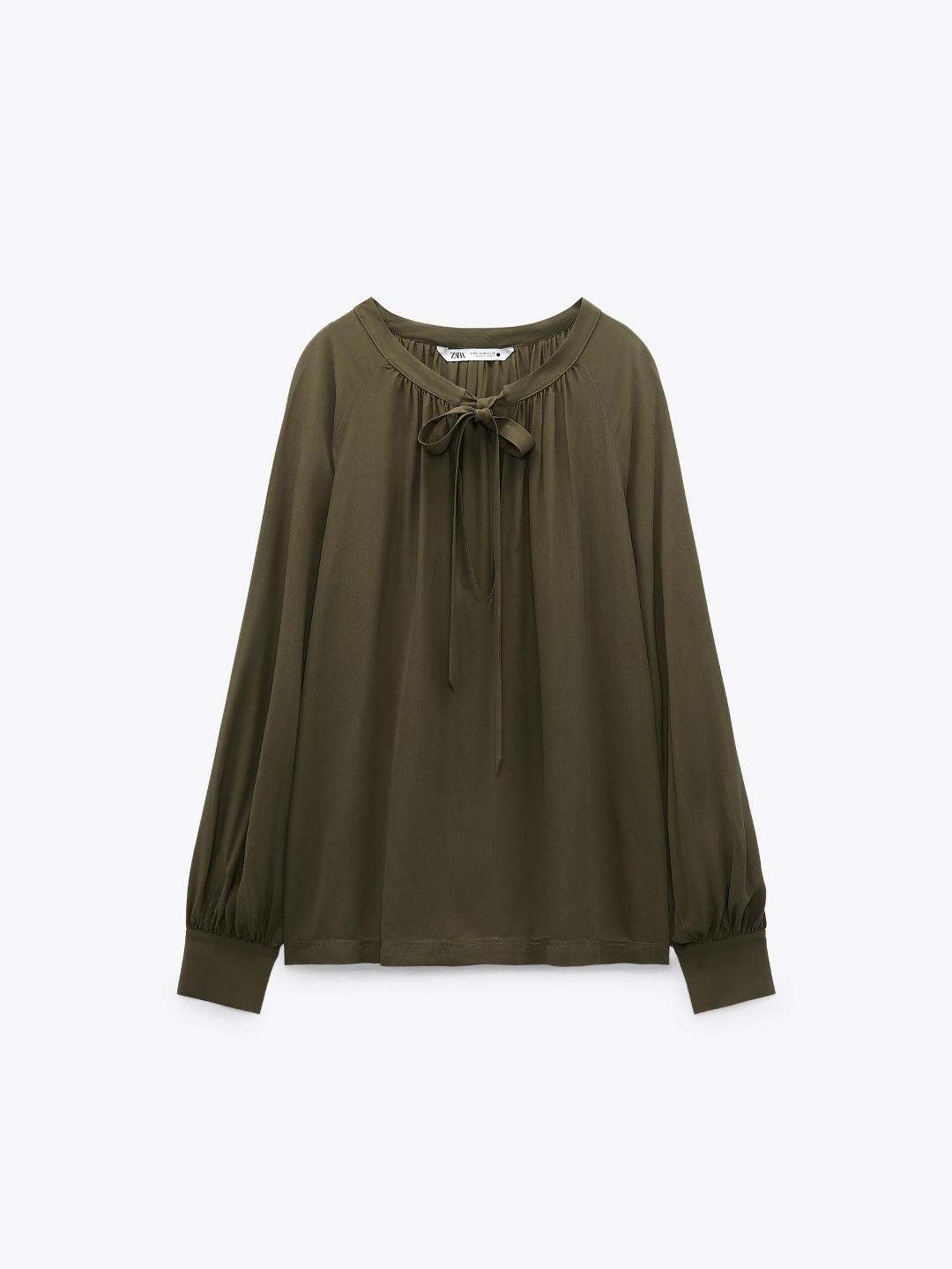 

ZARA Women Tops, Khaki