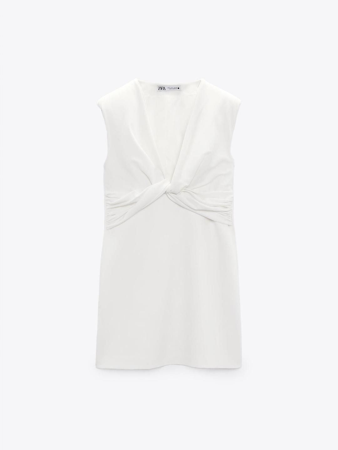 

ZARA Women Beige Dress