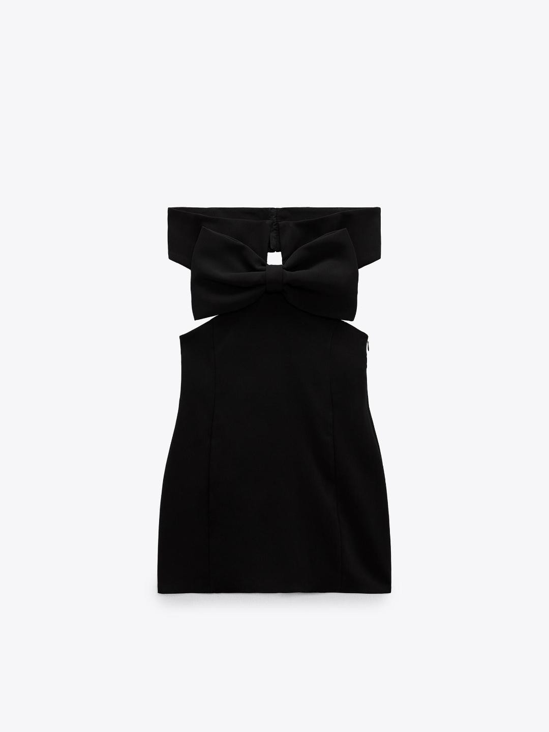 

ZARA Women Black Dress