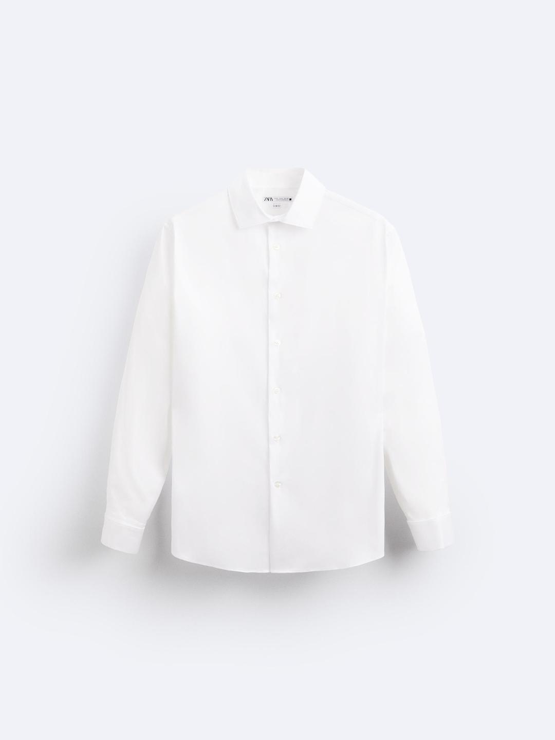 

ZARA Men White Shirts