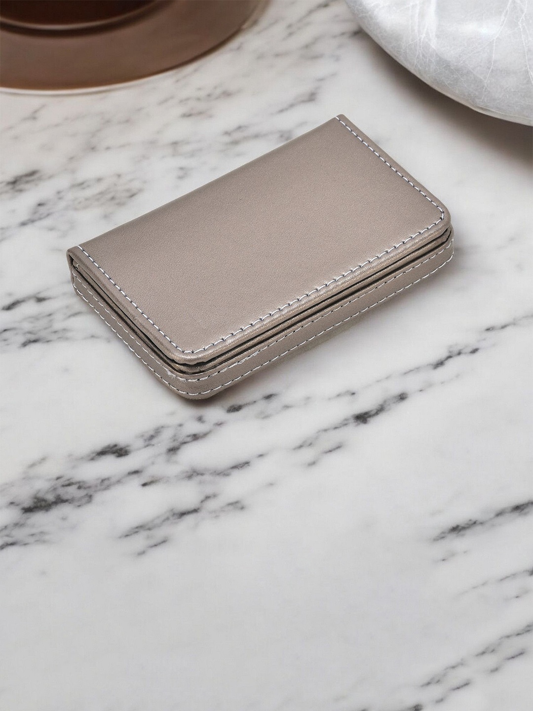 

Kastner Unisex Textured Card Holder, Silver