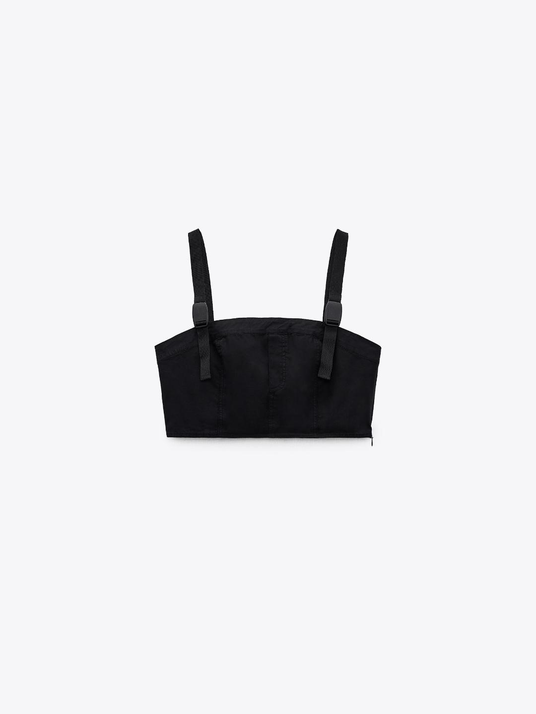 

ZARA Women Black Tops