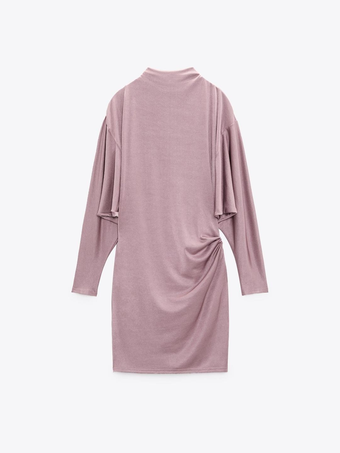 

ZARA Women Mauve Dress