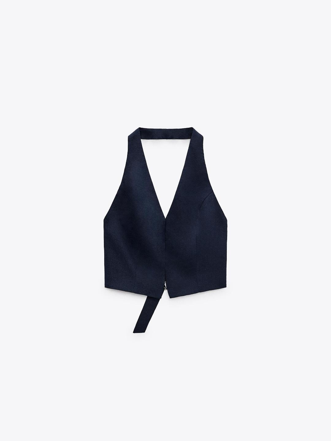 

ZARA Women Tops, Navy blue