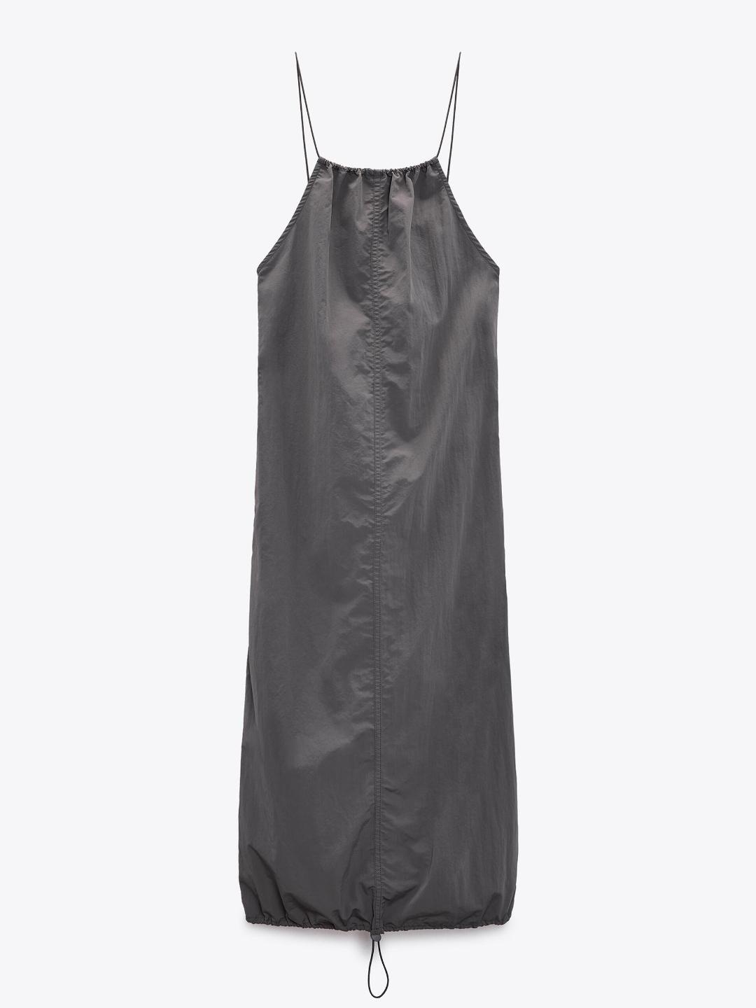 

ZARA Women Grey Dress