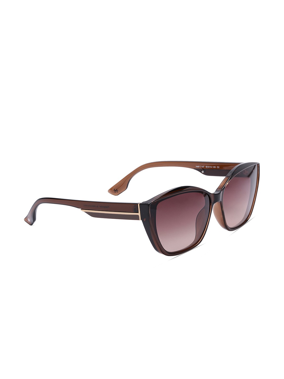 

Specsmakers Women Cateye Sunglasses, Brown