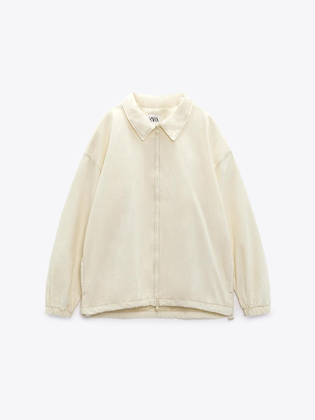 

ZARA Women White Jacket