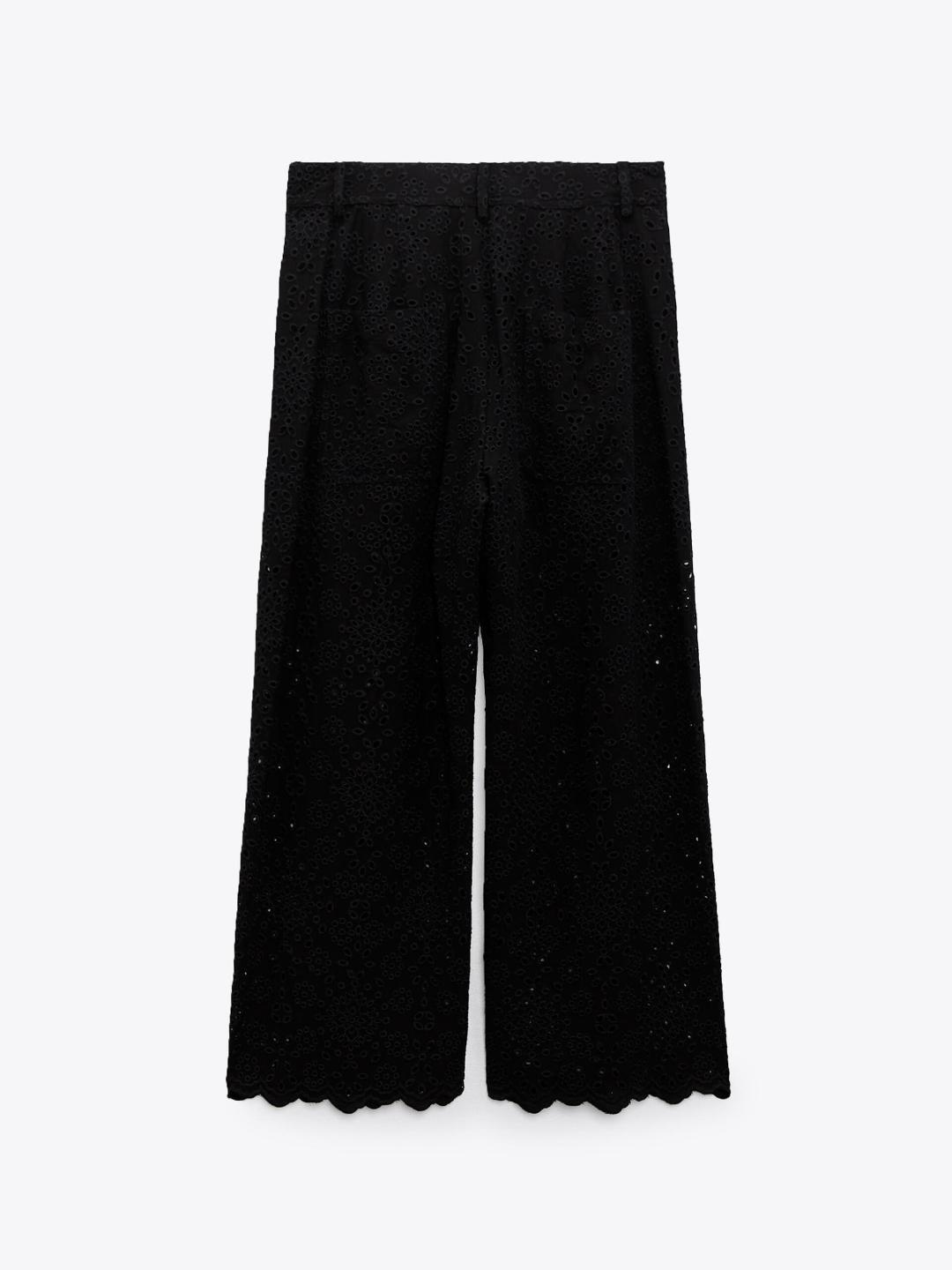 

ZARA Women Black Trouser