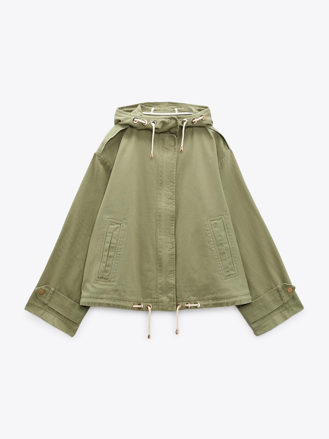 

ZARA Women Khaki Jacket