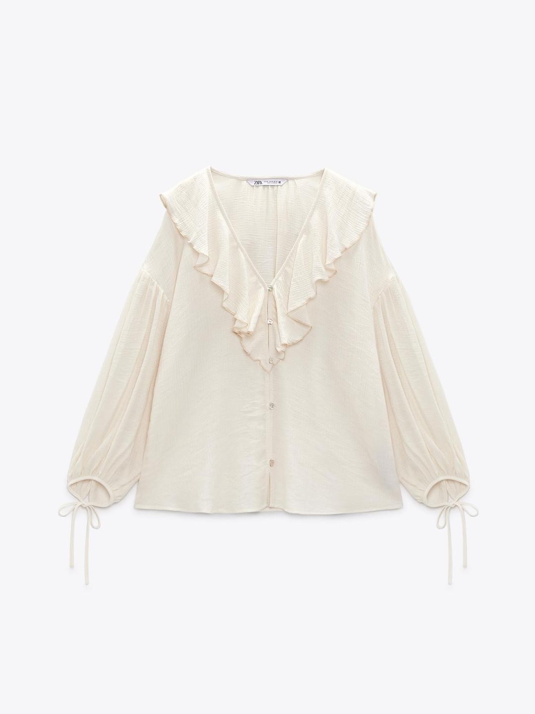 

ZARA Women Beige Shirts