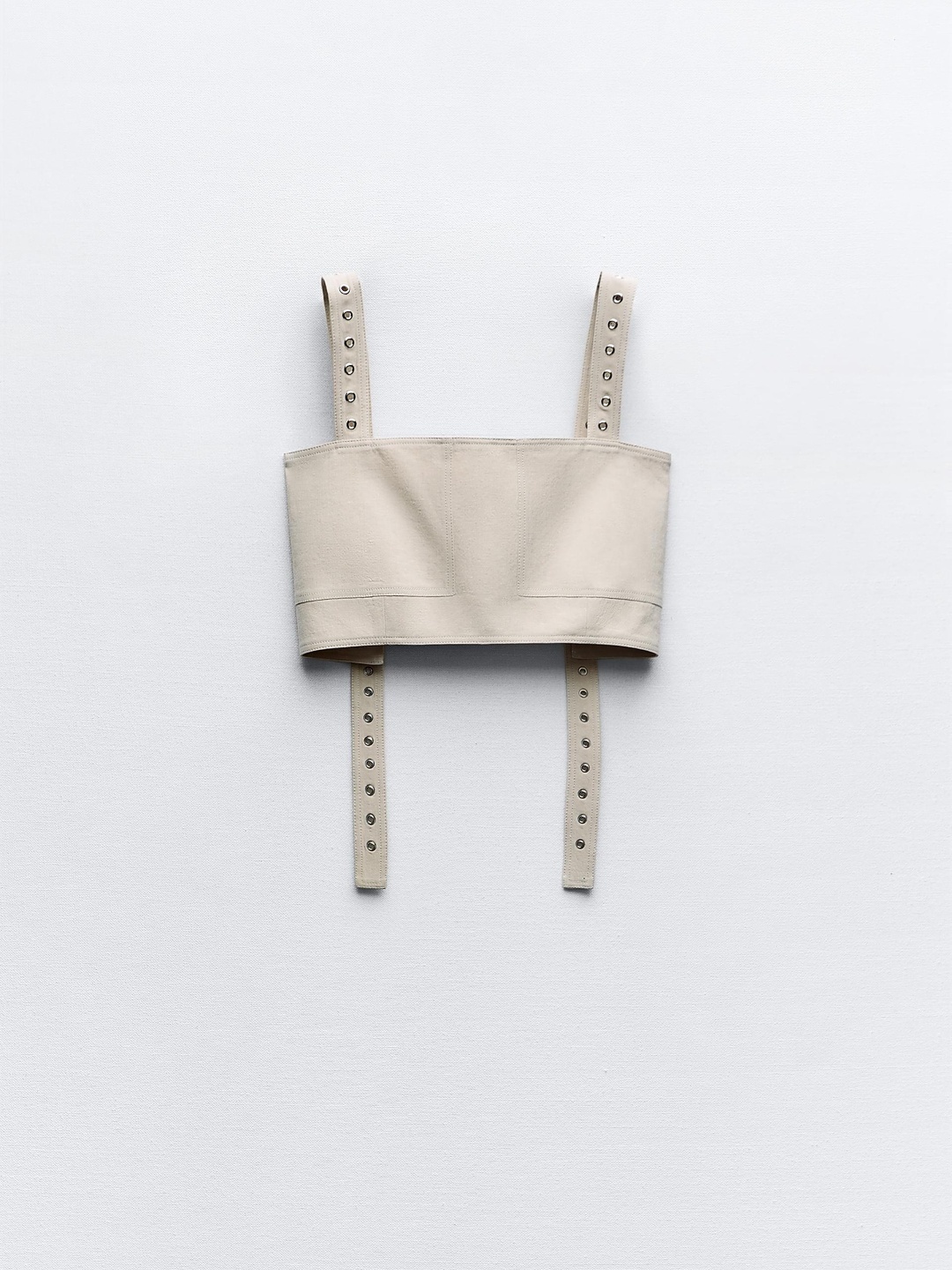 

ZARA Women Beige Top