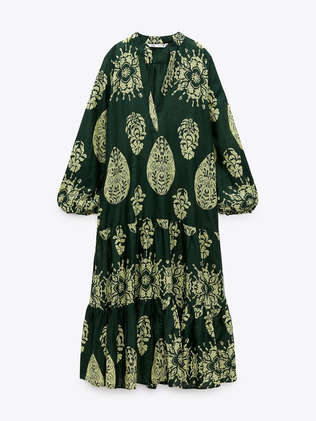 

ZARA Women Green Dress