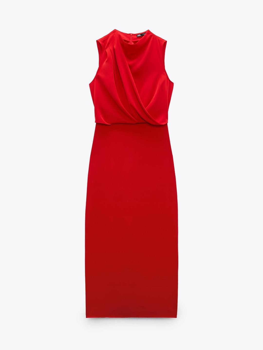 

ZARA Women Red Dress