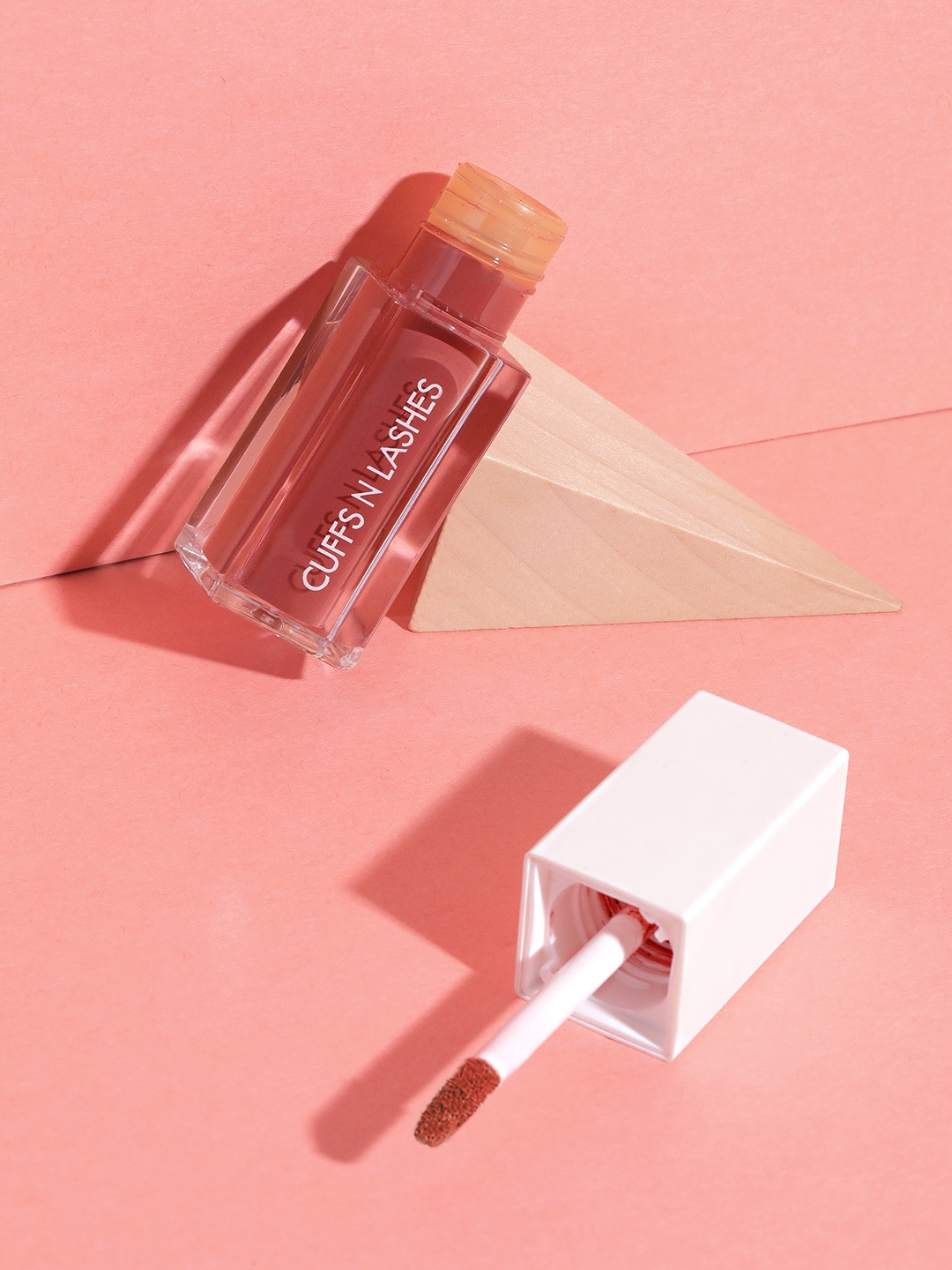 

CUFFS N LASHES Matte Non-Drying Liquid Lipstick 6ml - Social Bee 17, Nude