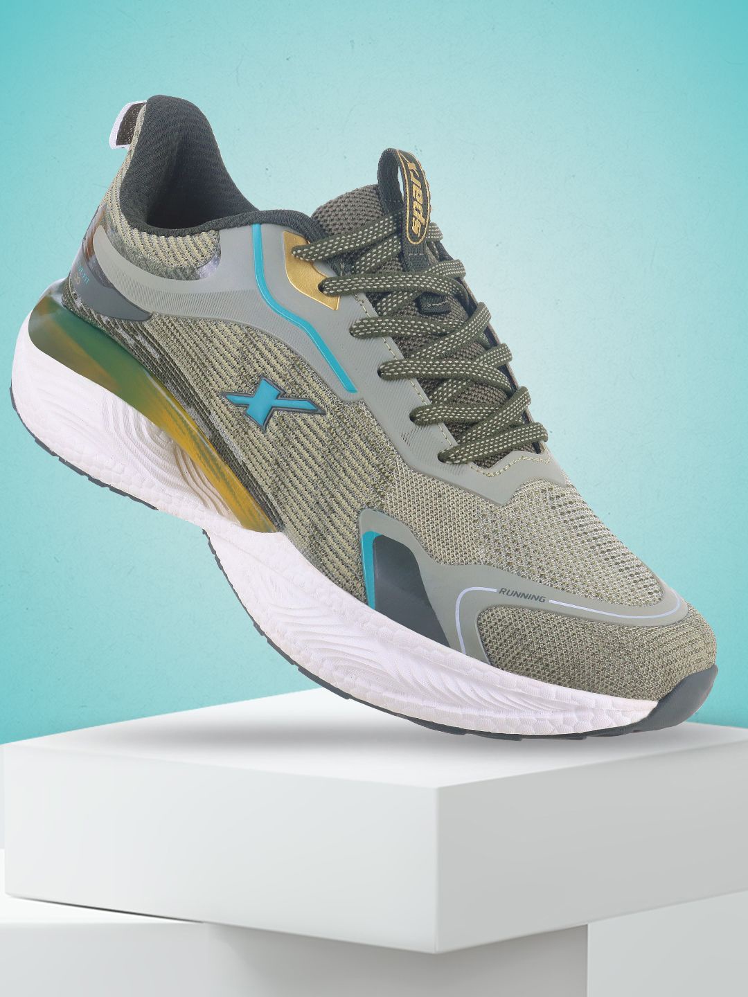 

Sparx Men Mesh Running Sports Shoes, Green