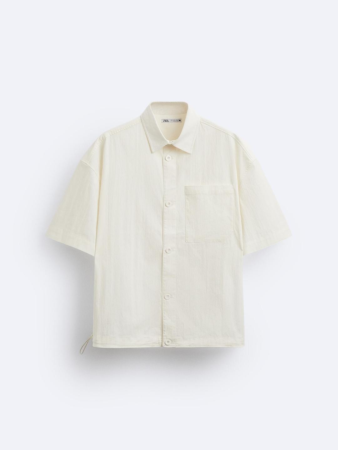 

ZARA Men White Shirts