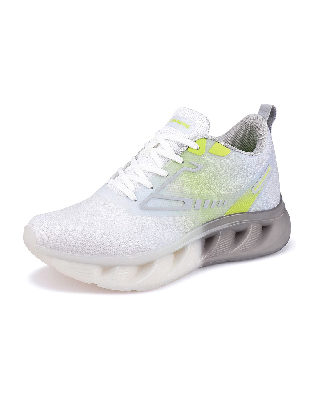 

BERSACHE Men Mesh Walking Non-Marking Shoes, White