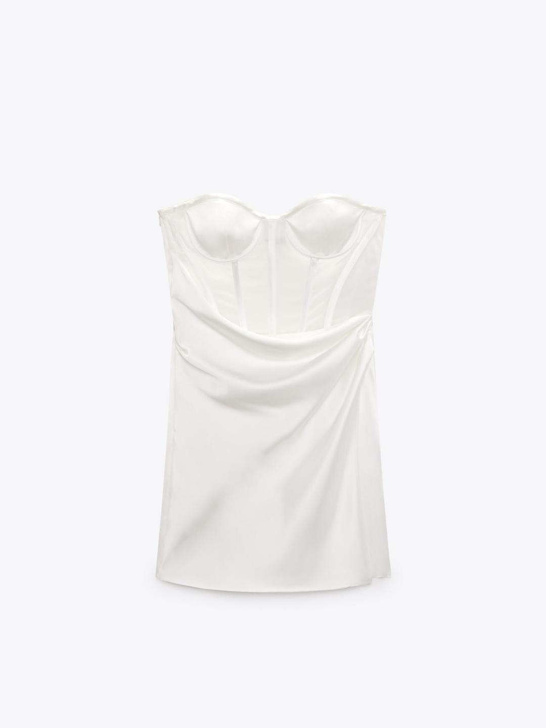 

ZARA Women White Dress