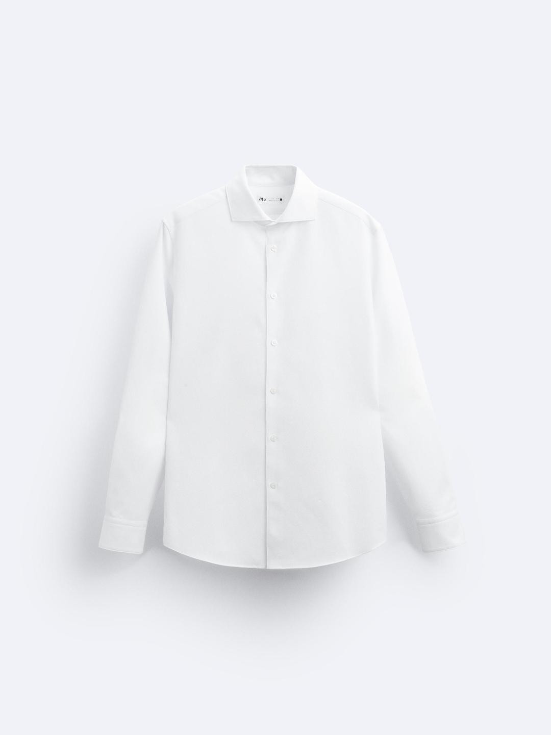 

ZARA Men White Shirts