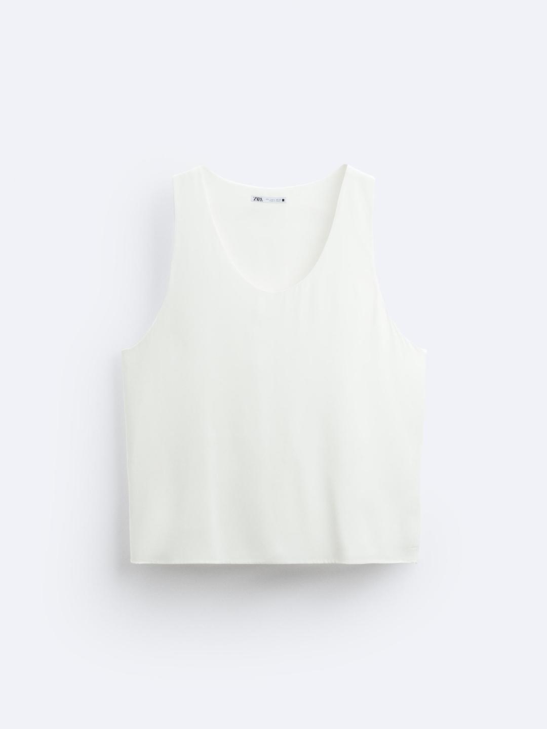 

ZARA Men White Tops