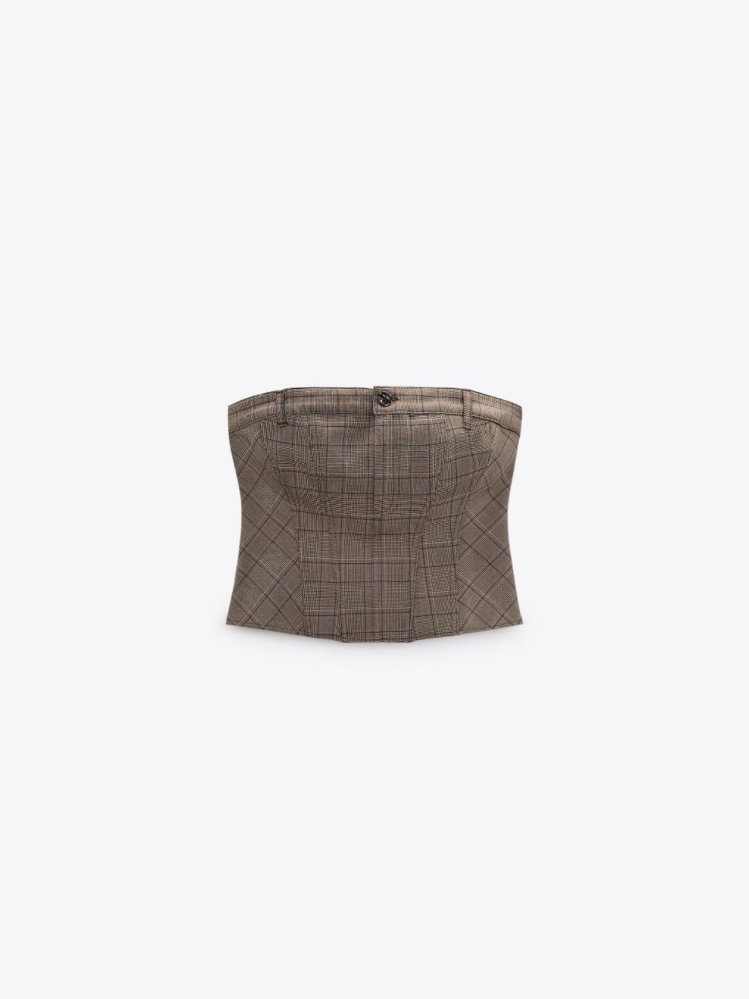 

ZARA Women Tops, Brown