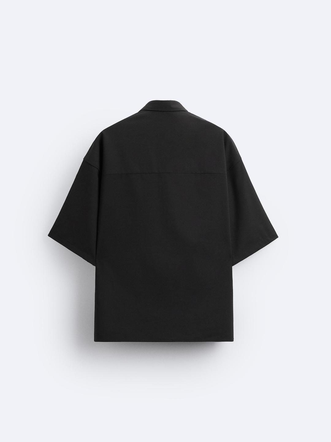 

ZARA Men Black Shirt