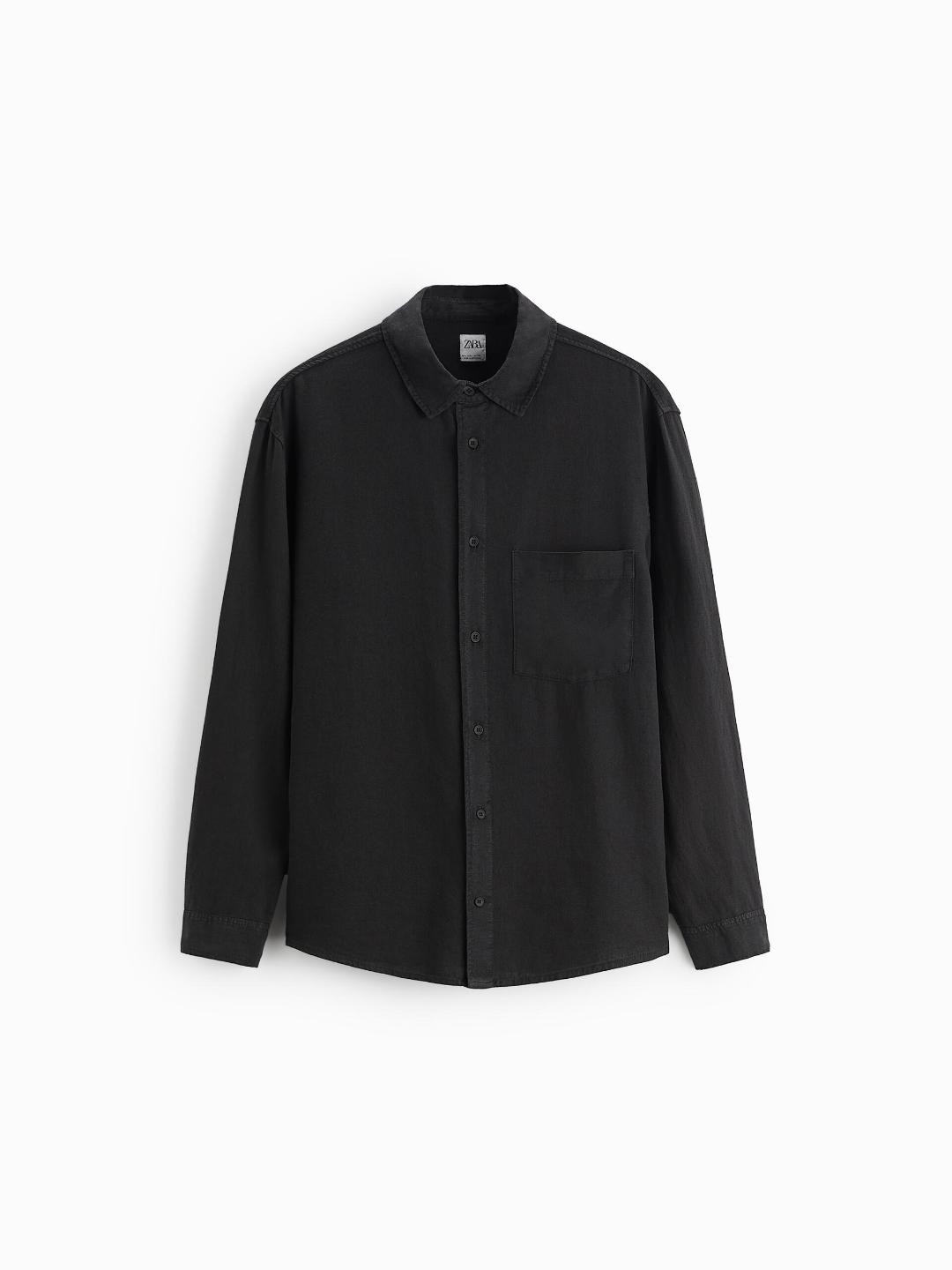 

ZARA Men Shirts, Black