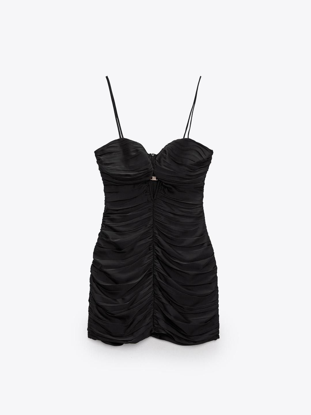 

ZARA Women Black Dress